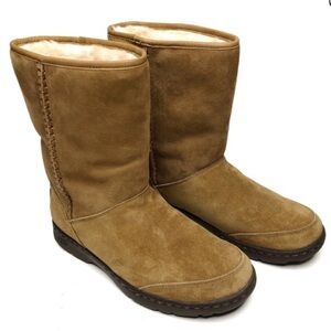 UGG Michaela Women's Chestnut Suede Winter Boots - SN1008027